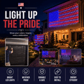 American Flag Lights Outdoor 420 LED String Lights Party Decor