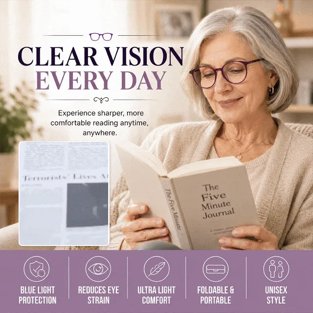 Ultra-Lightweight Anti-Blue Light Reading Glasses Buy 1 Get 1 Free