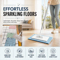 100cm Zero Touch Mini Mop with Hands-Free Cloth Change Set