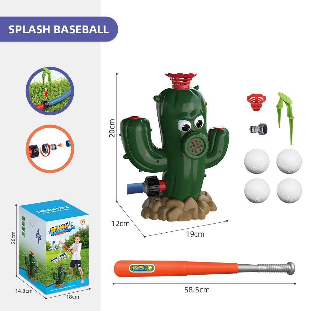 Baseball Water Sprinkler Toys