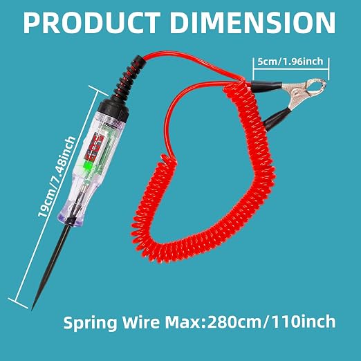 3–120V Digital Automotive Circuit Tester Pen