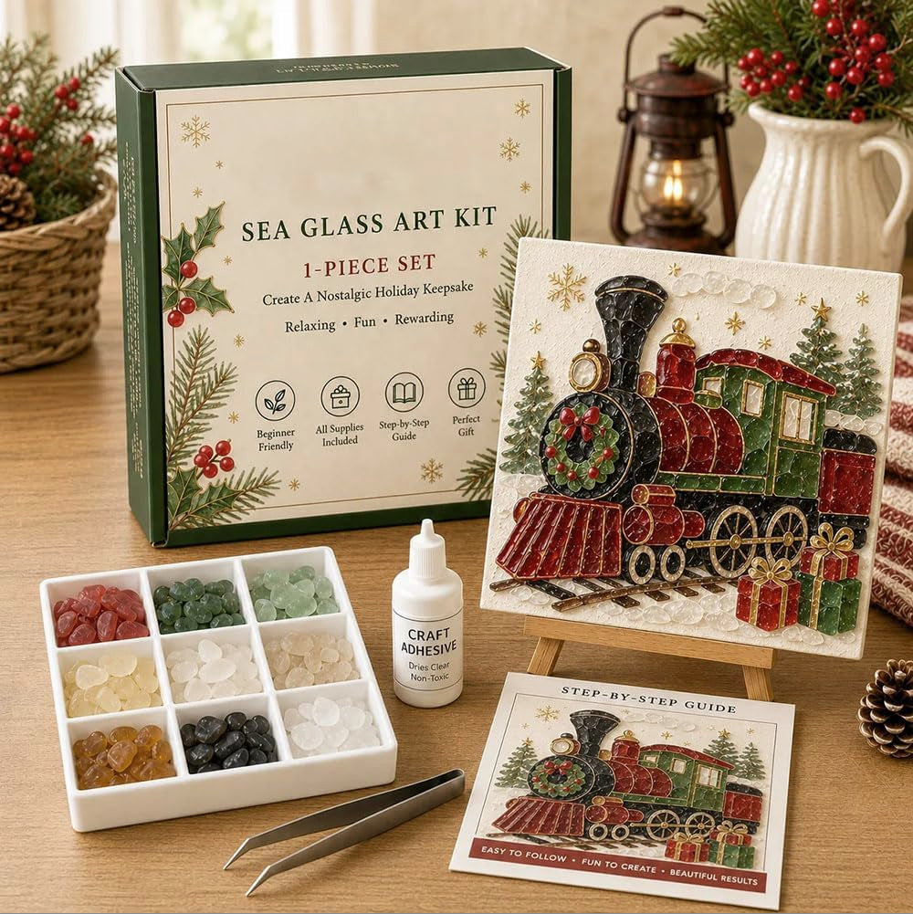 Christmas Diamond Painting Ornament Craft Kit