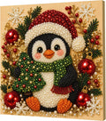 Christmas Pearl Diamond Art Kit with 20 cm Frame