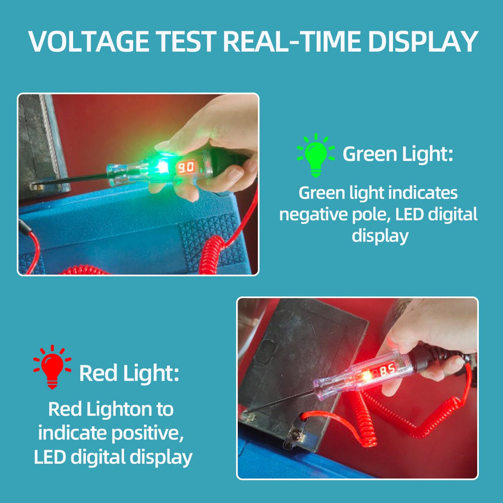 3–120V Digital Automotive Circuit Tester Pen