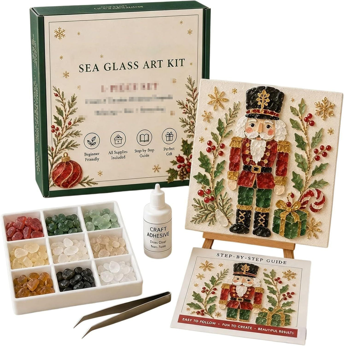 Christmas Diamond Painting Ornament Craft Kit