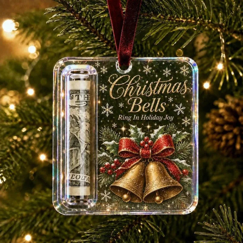 Santa's Cash Holder Christmas Ornament – The Magical Way to Gift Money This Holiday