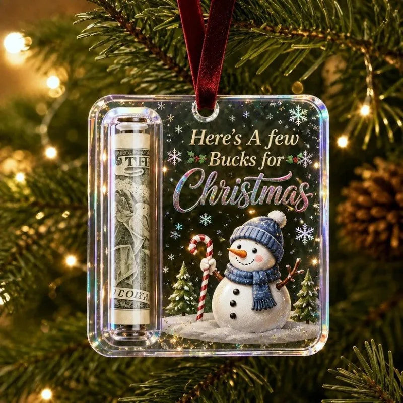 Santa's Cash Holder Christmas Ornament – The Magical Way to Gift Money This Holiday