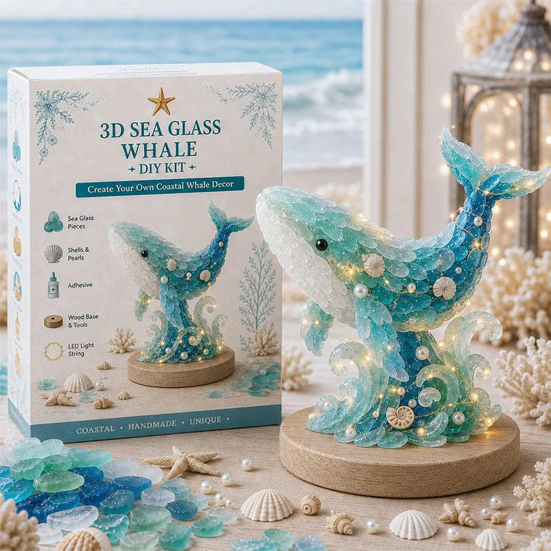 DIY 3D Sea Glass Art Kit – 11 Designs