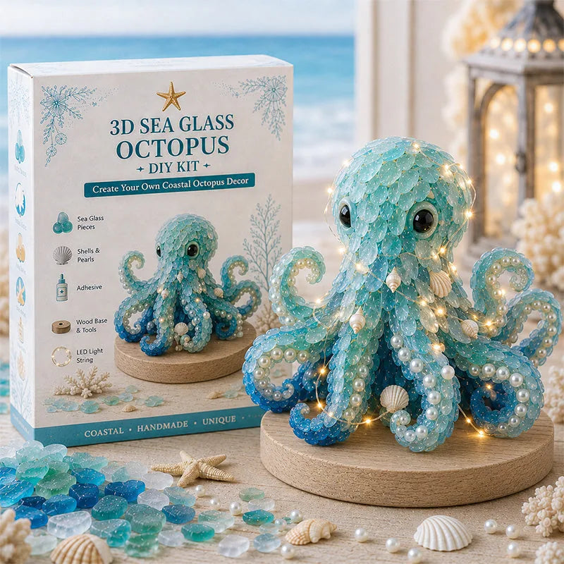 DIY 3D Sea Glass Art Kit – 11 Designs