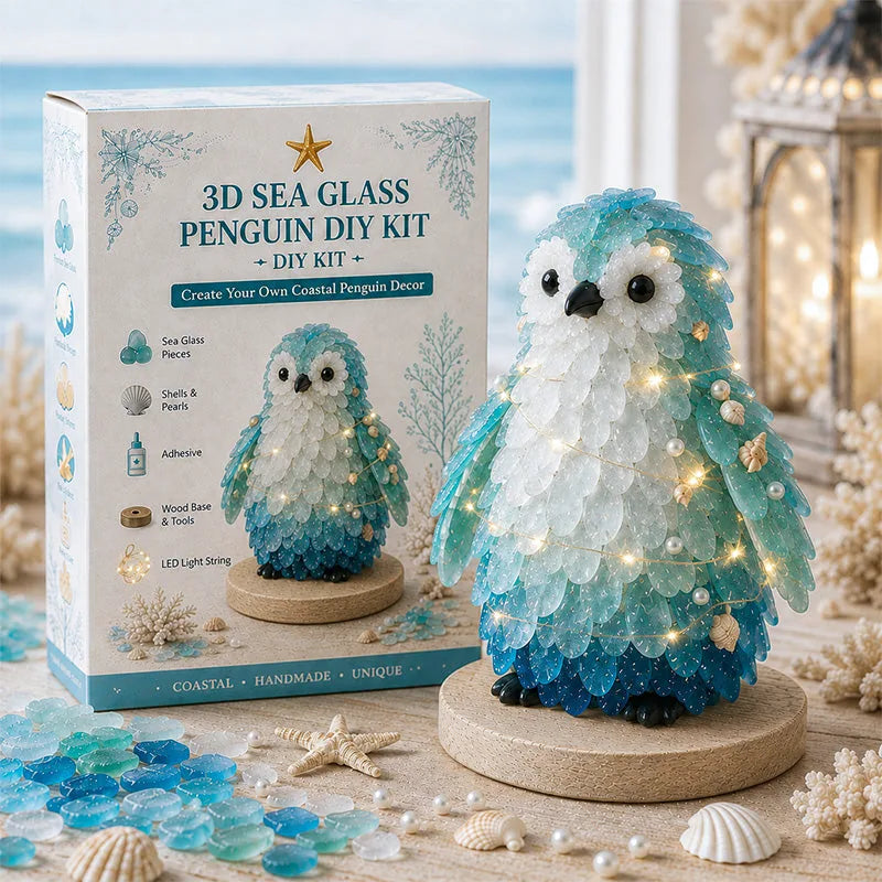 DIY 3D Sea Glass Art Kit – 11 Designs