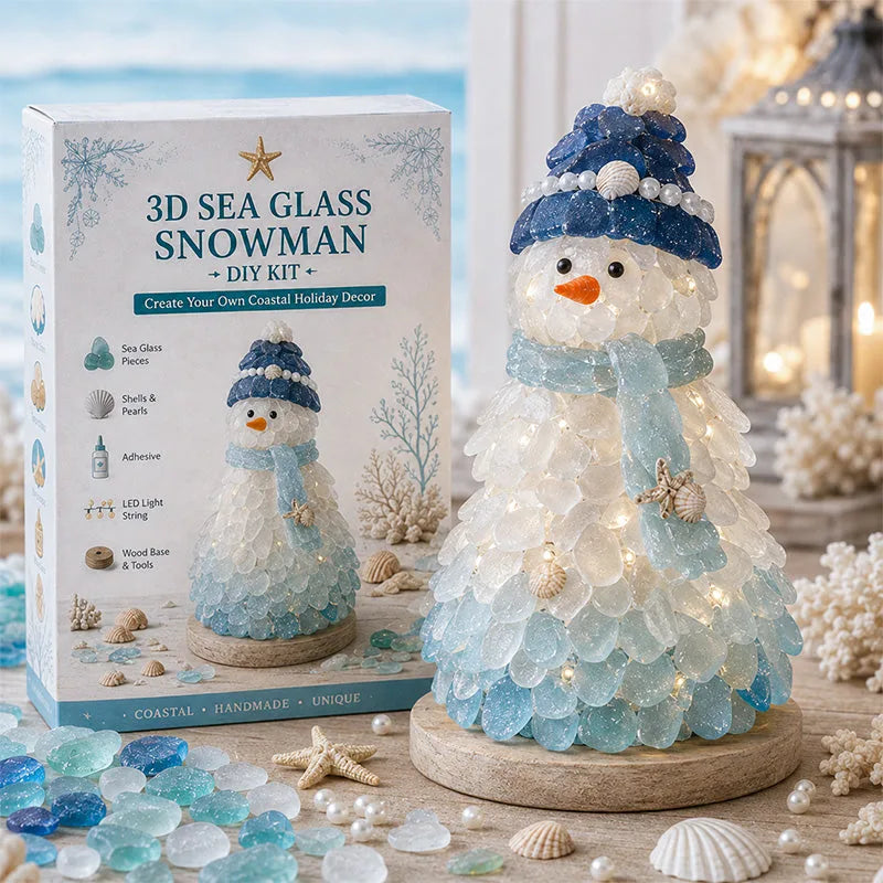 DIY 3D Sea Glass Art Kit – 11 Designs