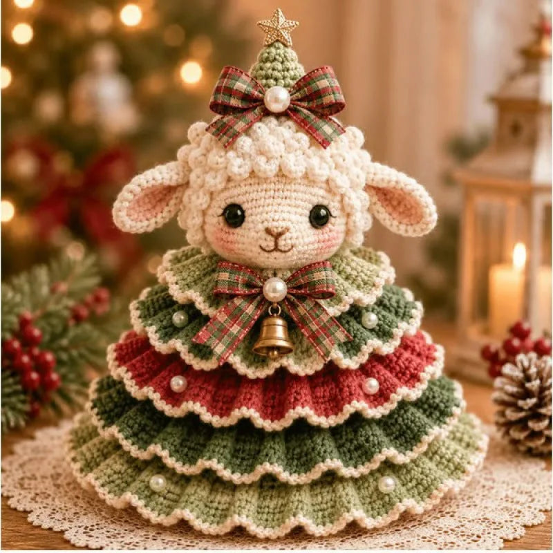 DIY Crochet Animal Christmas Tree Kit – 11 Designs