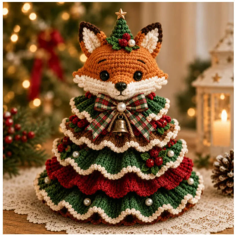 DIY Crochet Animal Christmas Tree Kit – 11 Designs