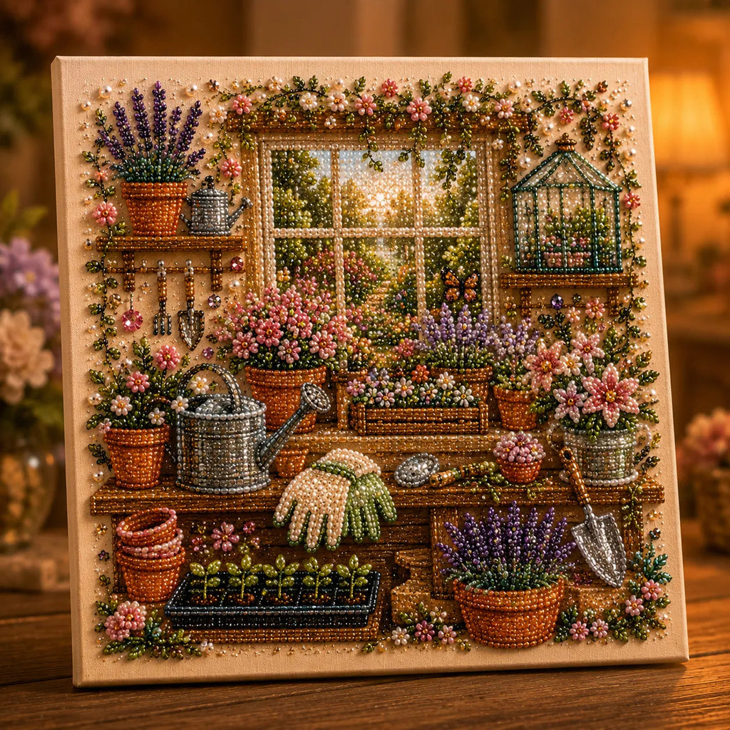 Cozy Hobby Room Diamond Painting Kit – 6 Designs