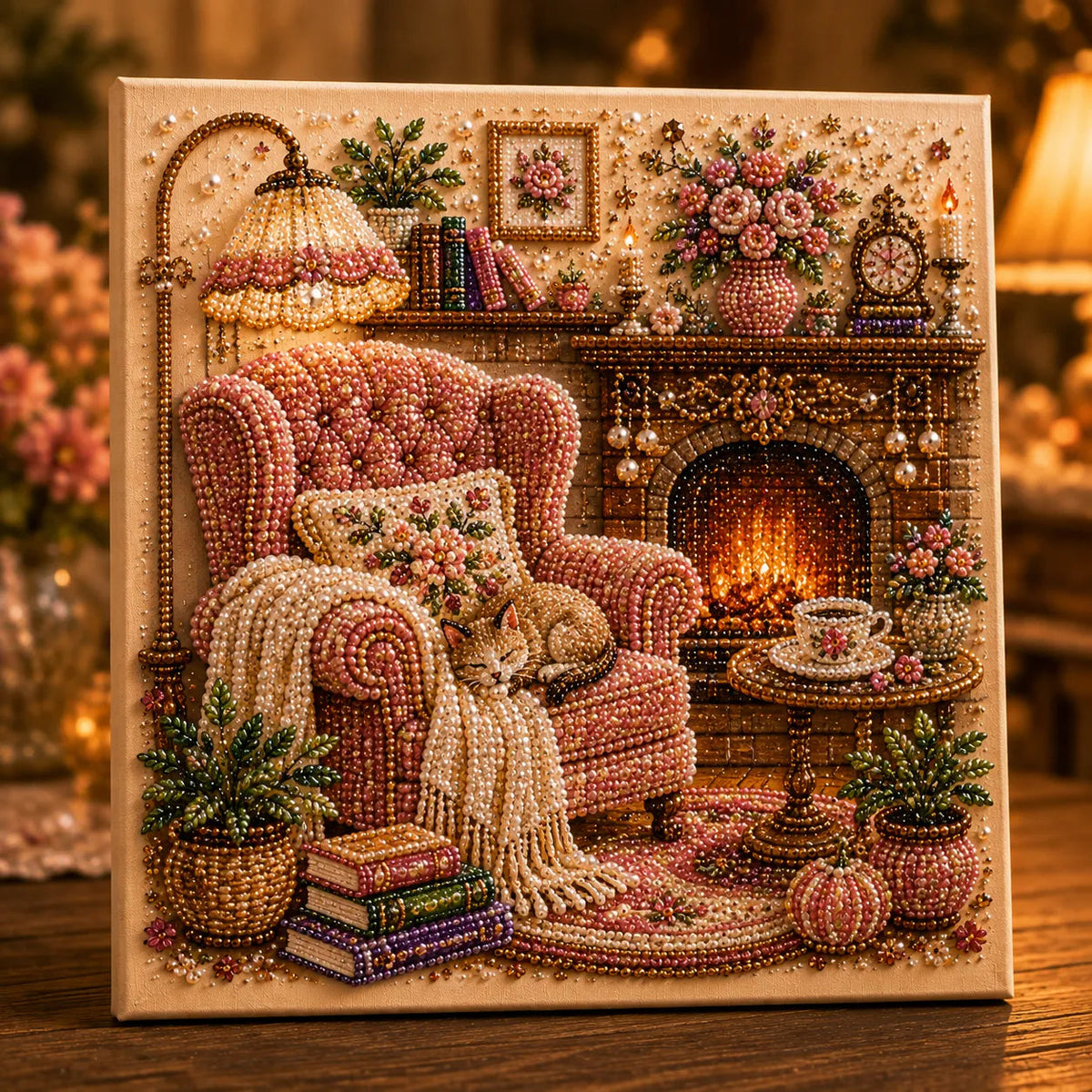 Cozy Hobby Room Diamond Painting Kit – 6 Designs