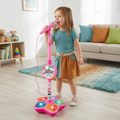Kids Karaoke Machine with Microphone Stand – Singing Fun Set