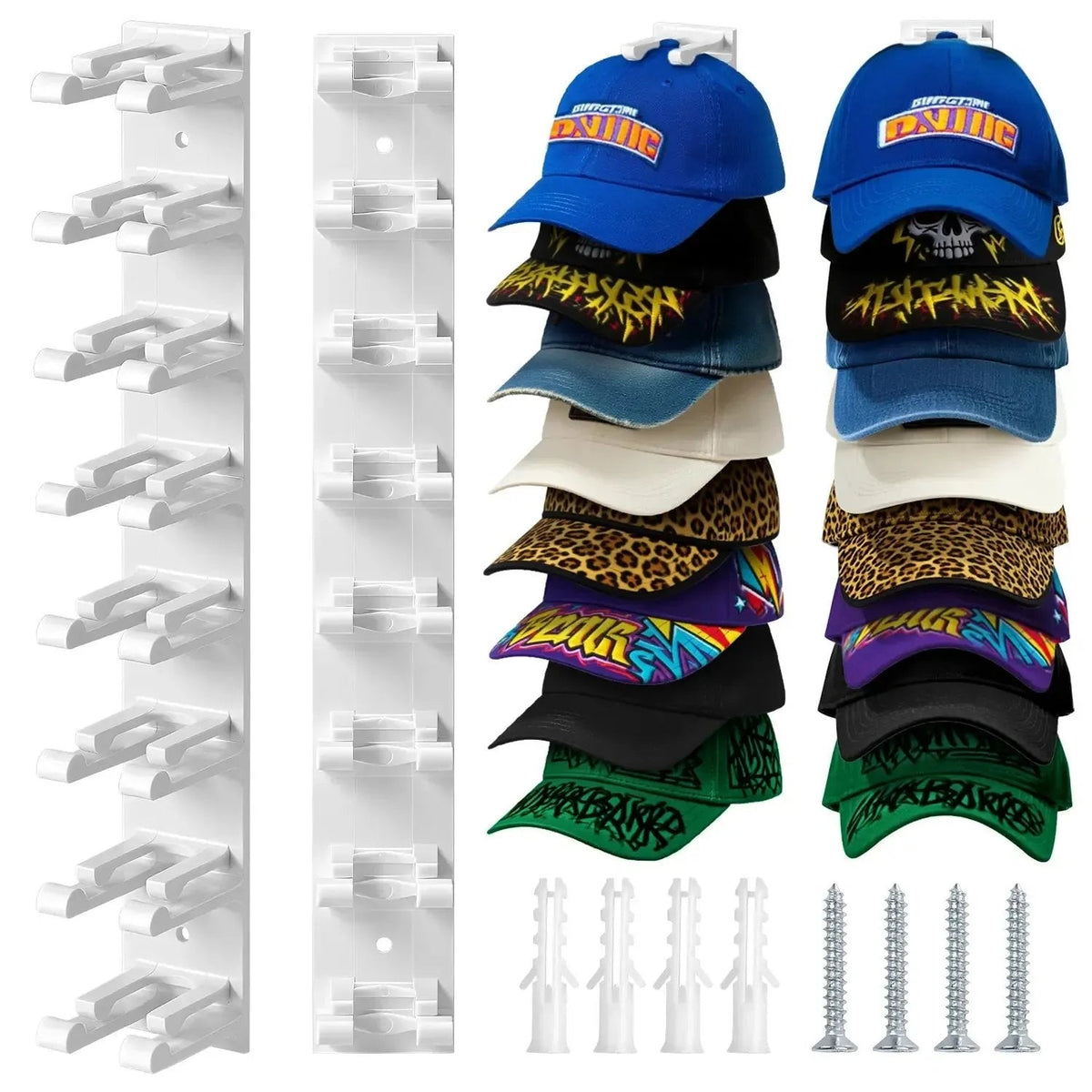 🎁Buy 1 Get 1 Free🎁Hat Hook for Wall 2 Pack Hat Organizer