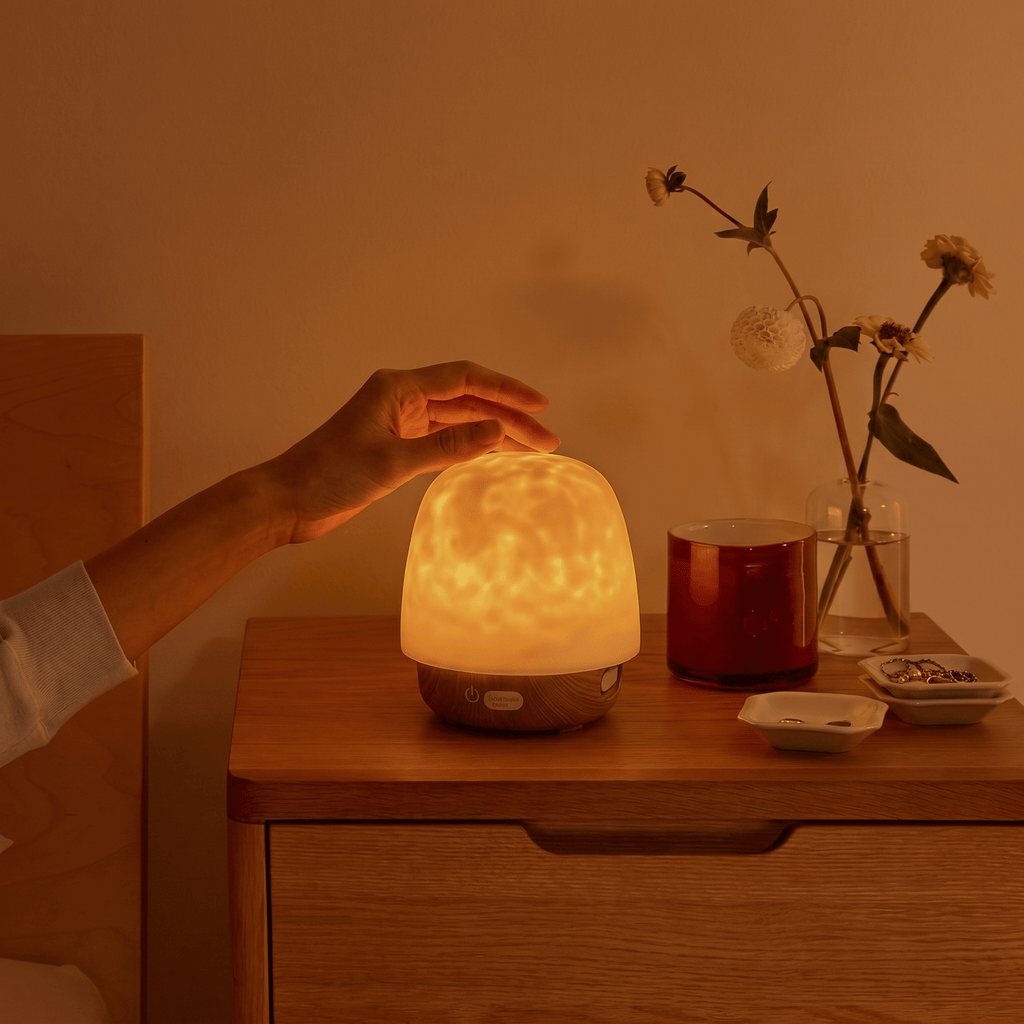 Sleep Aid Night Light with Soothing Ambient Glow for Bedroom & Nursery