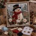 3D Christmas Fabric Poke Art Frame Kit
