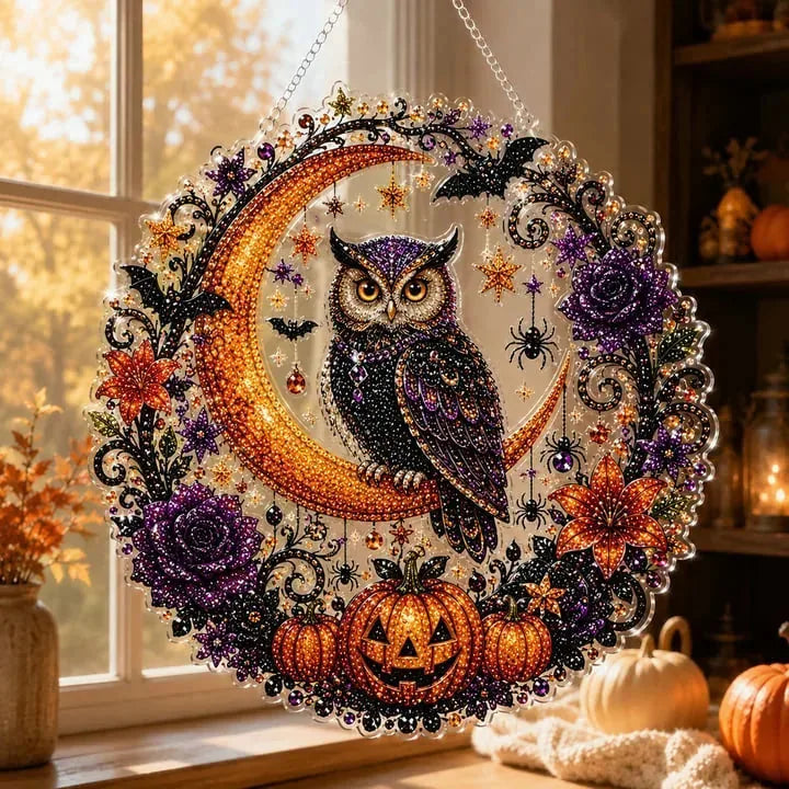 DIY Diamond Art Suncatcher Ornament Kit