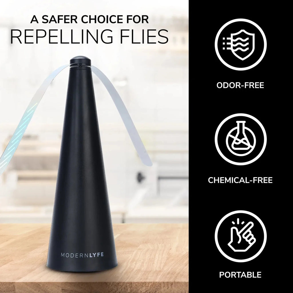 Portable Fly Fan for Outdoor Dining