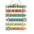 ⏳Limited-time 50% off⏰Rustic Wooden Garden Hanging Sign Wall Decor Plaque🏡🪧