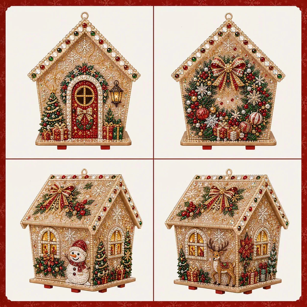 DIY Pearl Art Christmas Decoration Kit