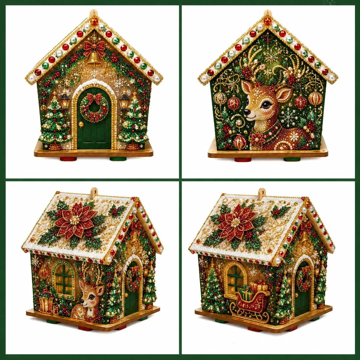 DIY Pearl Art Christmas Decoration Kit