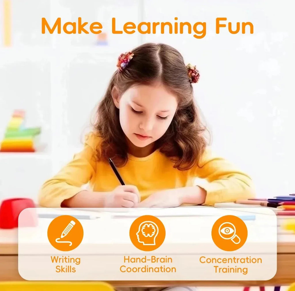 Magic Grooved Writing Practice