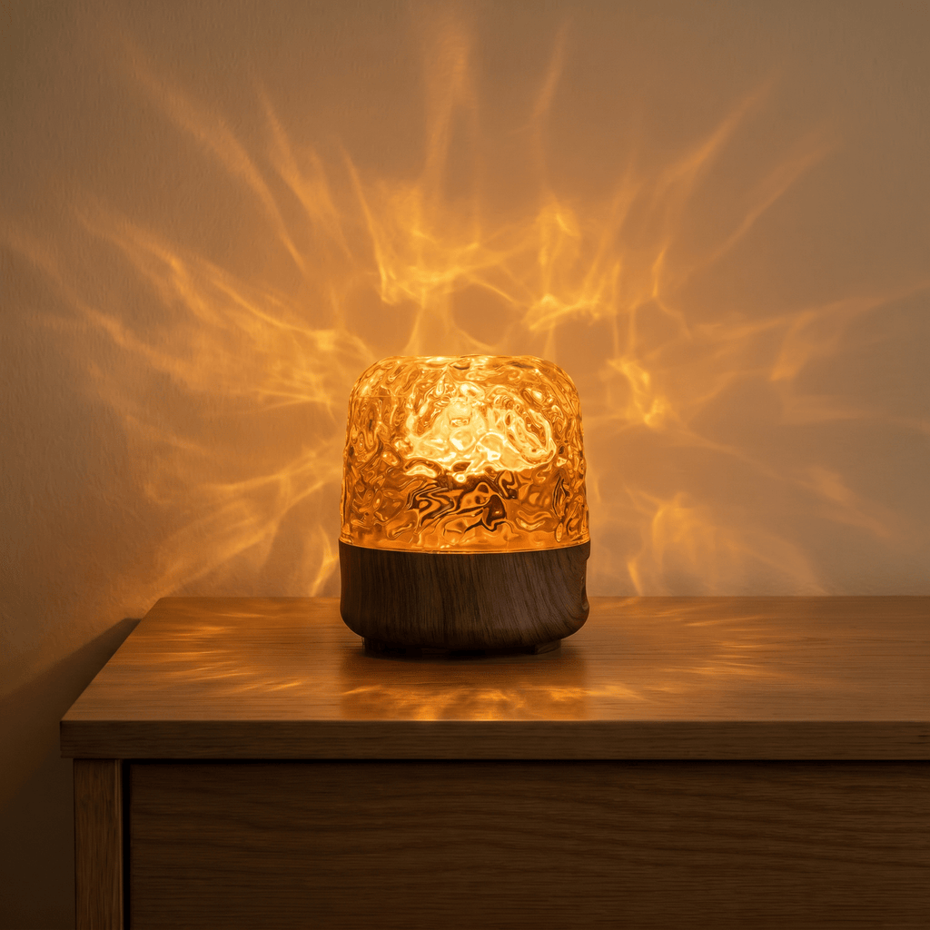Sleep Aid Night Light with Soothing Ambient Glow for Bedroom & Nursery
