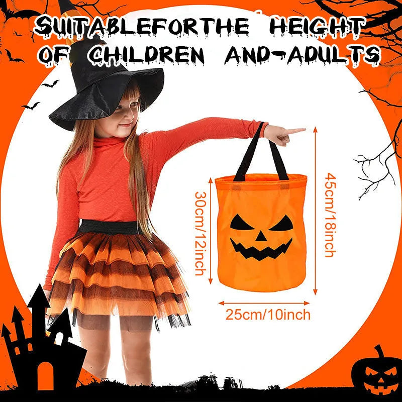🎃 2026 Sale — Over 19,000 Sold!✨ Halloween Glowing Pumpkin Bag – LED Lights & Spacious Interior 🍬2 Pack