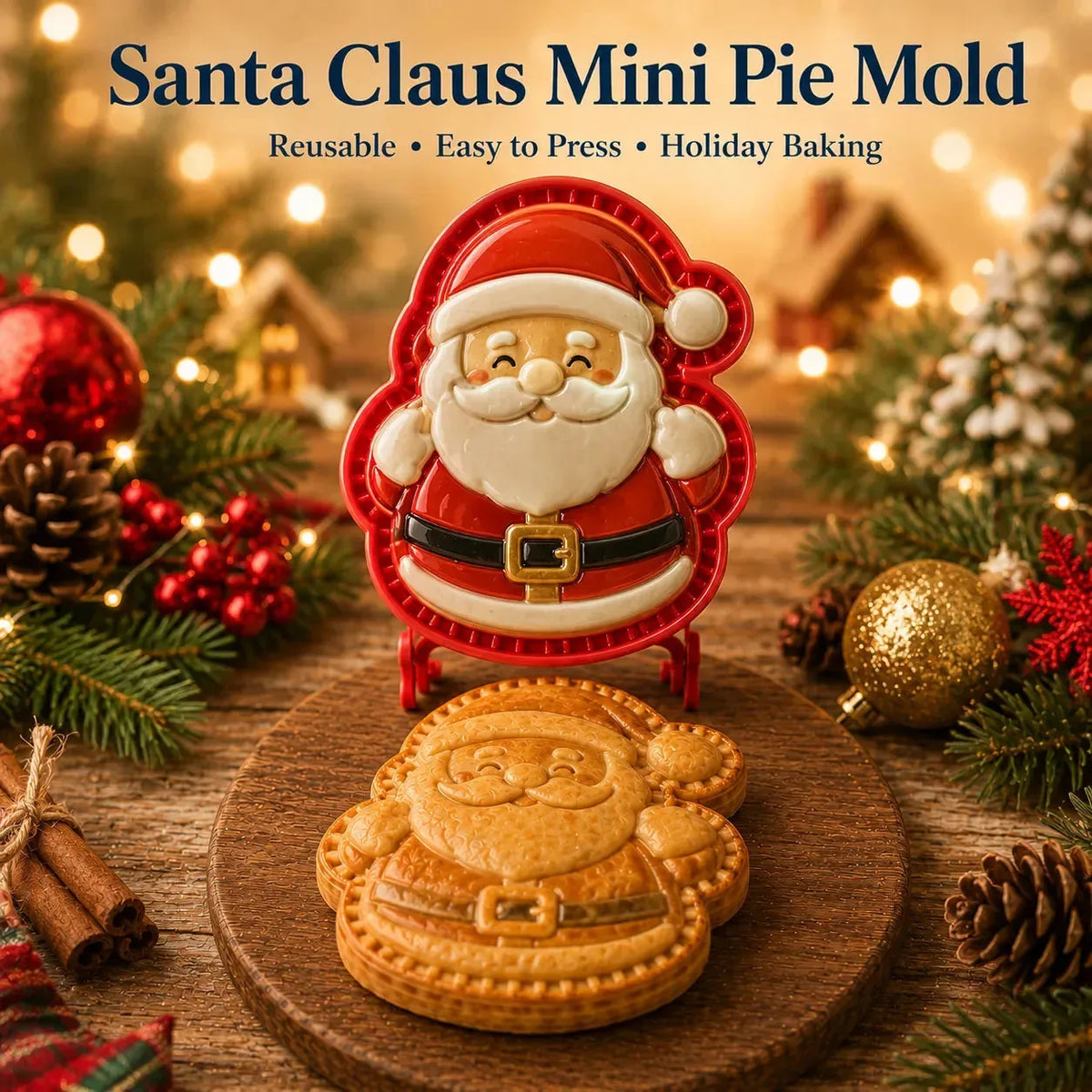 Christmas Mini Pie Embossing Mold