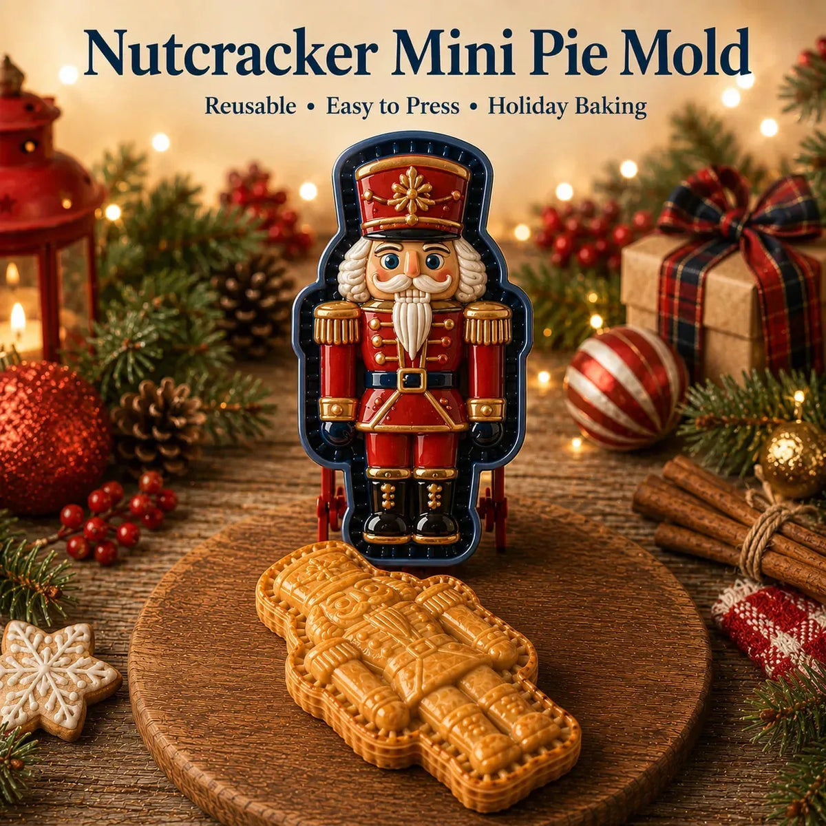 Christmas Mini Pie Embossing Mold