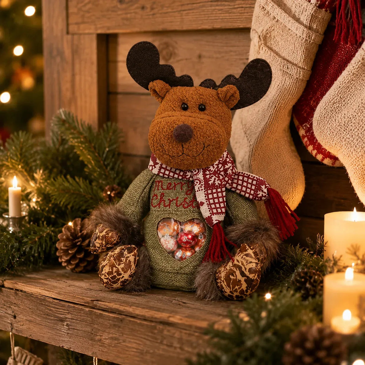 Christmas Character Candy Gift Bag