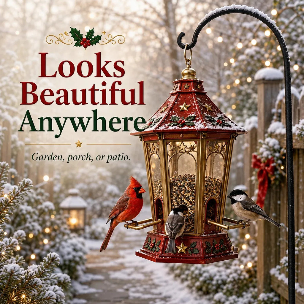 Christmas Garden Bird Feeder – 5 Designs