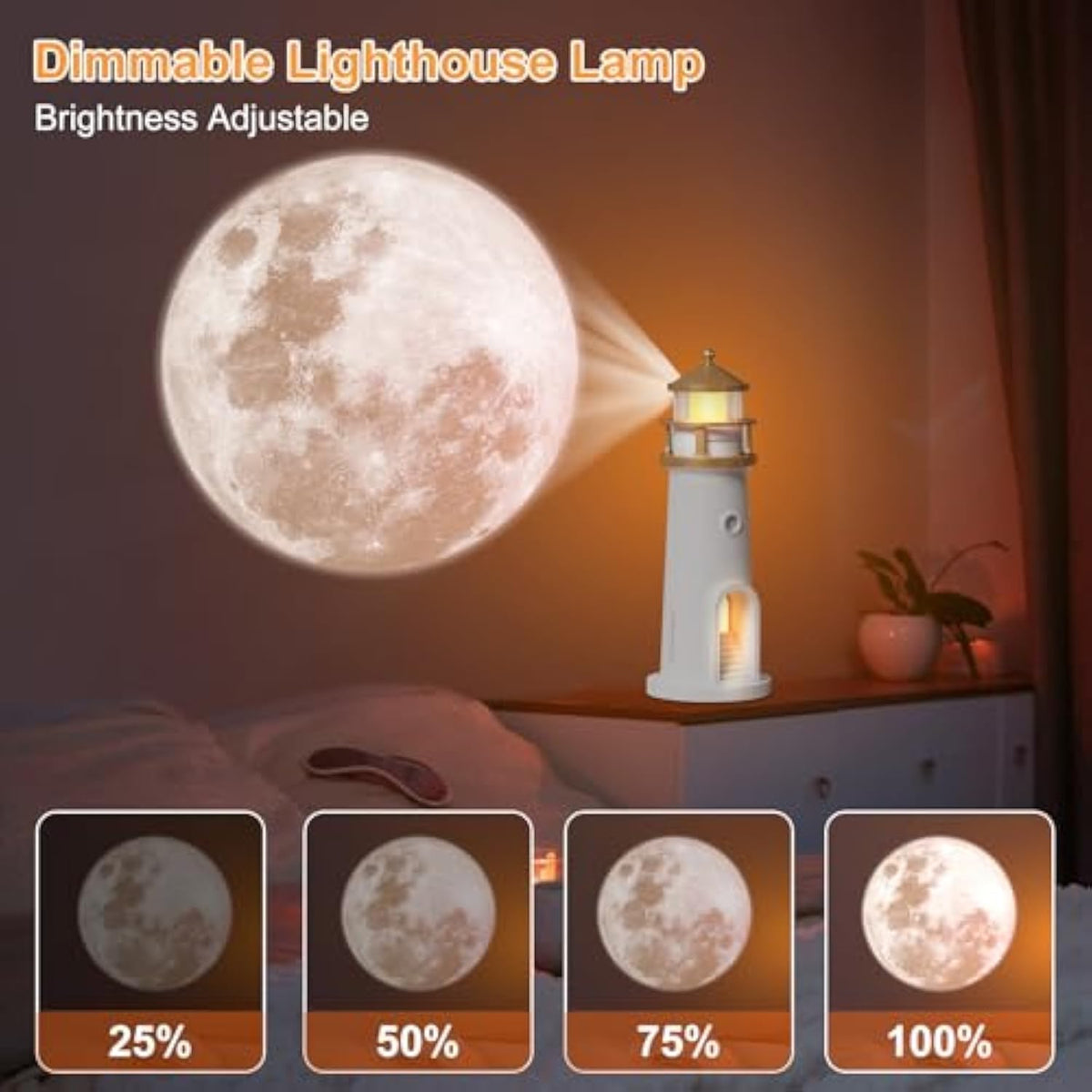 Magic moon projector